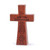 5.25" My First Communion John 6:35 Woodgrain Tabletop Cross - IMAGE 1