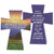 May The Sun Always Shine Irish Blessing Double Sided Cross - 5.25" - IMAGE 1