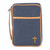 Denim with Embossed Cross Bible Cover - 9.25" - IMAGE 1