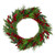 Mixed Pine and Berries Artificial Christmas Wreath - 26 inch, Unlit - IMAGE 1
