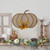 19" Beige Burlap and Vine Pumpkin Fall Harvest Wall Hanging - IMAGE 2