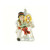 6.25" Bride and Groom Hand Blown Glass Figurine Ornament - IMAGE 1