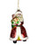 6.5" Red Santa's Surprises Hand Blown Glass Hanging Figurine Ornament - IMAGE 1