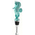 Clear Seahorse Design Hand Blown Bottle Stopper - IMAGE 1