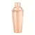 10" Golden Smooth Stainless Steel Cocktail Shaker Bottle with Copper Plating 28oz - IMAGE 1