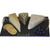 12” x 8” Black Slate Rectangular Cheese Serving Tray - IMAGE 1