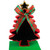 Reindeer, Tree, and Snowman Chalkboard Christmas Stocking Holders - 7" - Set of 3