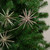 24" Gold Glittered Starburst Artificial Christmas Spray - IMAGE 3