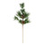 24" Frosted Long Pine Needle and Pine Cone Artificial Christmas Spray - IMAGE 1