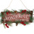 28" Berries and Frosted Pinecones "It's The Most Wonderful Time Of The Year" Christmas Plaque - IMAGE 1