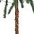 6' Pre-Lit Dual Artificial Tropical Outdoor Patio Palm Trees - Clear Lights - IMAGE 3