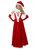 40" Red and White Miss Santa Women Adult Christmas Costume - Small - IMAGE 4