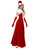 40" Red and White Miss Santa Women Adult Christmas Costume - Small - IMAGE 2