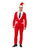 49" Red and White Men Adult Christmas Santa Costume - Large - IMAGE 4