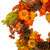 Orange Pumpkins, Pine Cones and Berries Fall Harvest Wreath - 24 inch, Unlit - IMAGE 3