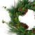 Real Touch™️ Long Pine Needle and Pinecone Artificial Christmas Wreath - 28" - Unlit - IMAGE 3