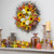 Sunflowers and Gourds Artificial Fall Harvest Wreath - 26" - Unlit - IMAGE 1