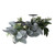32" Iced Leaves and Winter Berries Artificial Christmas Pillar Candle Holder - IMAGE 3