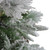 7.5' Pre-Lit Flocked Rosemary Emerald Angel Pine Artificial Christmas Tree - Clear LED Lights - IMAGE 3