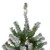 7' Pre-Lit Pencil Flocked Alpine Artificial Christmas Tree - Clear Lights - IMAGE 4