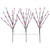 Lighted LED Cherry Blossom Artificial Tree Branches - 2.5' - Pink - Set of 3 - IMAGE 2