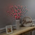 Pre-Lit Cherry Blossom Artificial Tree Branches - 2.5' -  Red LED Lights - Set of 3 - IMAGE 1