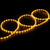 Incandescent Flexible Outdoor Christmas Rope Lights - Gold - 18' Clear Wire - IMAGE 1