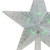 Lighted Flashing Crystal Star Christmas Tree Topper - 9" - Multicolor LED Lights - IMAGE 3