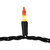 Candy Corn Halloween String Lights - Yellow and Orange - 20.5' Black Wire - 100ct - IMAGE 5