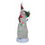 Swirling LED Lighted Santa with Tree and Lights Christmas Glittering Snow Dome - IMAGE 2