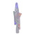 10" Lighted White 5 Point Star Christmas Tree Topper - Multicolor LED Lights - IMAGE 2