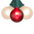 Christmas String Lights - G50 Globe - Red and White - 9' Green Wire - 10ct - IMAGE 2