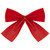 Mini Velveteen Christmas Bow Decorations - 3" - Red - Pack of 14 - IMAGE 6