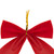 Mini Velveteen Christmas Bow Decorations - 3" - Red - Pack of 14