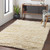 10' Solid Cream White Round New Zealand Wool Area Throw Rug - IMAGE 2