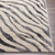 2' x 3' Brown and Black Rectangular Animal Printed Throw Rug - IMAGE 6