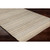 8' x 10' Stripe Brown and Gray Rectangular Hand Woven Wool Area Throw Rug