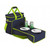 14" Navy Blue and Lime Green Can Insulated Cooler Beach Tote with Collapsible Mini-Table - IMAGE 1
