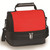 Pack of 2 Classic Fully Insulated Lunch Tote Bags - Red and Black - IMAGE 1