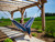 144” Black and Blue Striped Two Person Brazilian Style Hammock - IMAGE 3