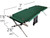 Heavy Duty Portable Military Style Cot Bed - 84 x 30 - Green - IMAGE 2