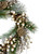 Acorn and Pine Cone Flocked Pine Needle Artificial Christmas Wreath - 22-Inch, Unlit - IMAGE 3