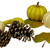 Crackled and Glittered Fall Harvest Pumpkin and Pine Cone Decoration Set - Set of 12 - IMAGE 3