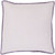 18" Periwinkle Purple Solid Square Throw Pillow Cover - IMAGE 1