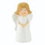 3" White and Green Religious Themed Angel Figurine with Blessing Card Gift Set (Pack of 2) - IMAGE 2