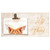 11.75" Beige and Gold Confirmed in Christ Rectangular Photo Clip Wall Plaque - IMAGE 1
