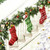Pack of 60 Christmas Stockings on Staircase 3-Ply Lunch Napkins 6.5" - IMAGE 1