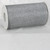 Silver Colored Metallic Finish Tulle Craft Ribbon 6" x 22 Yards - IMAGE 1