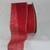 Red and Gold Colored Wired Edge Burlap Ribbon 2.75" x 11 Yards - IMAGE 1