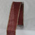Brown and Gold Colored Wired Edge Burlap Ribbon 2" x 11 Yards - IMAGE 1